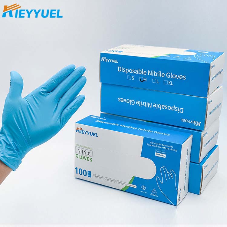 Menig Nitrile Meddygol tafladwy